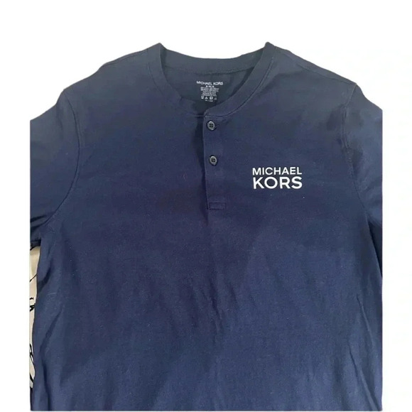Michael Kors men’s long sleeve tee shirt, size medium, NWOT - Picture 5 of 9